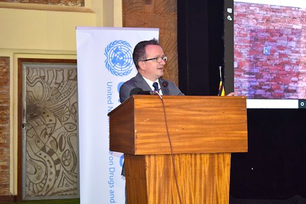 The Regional Representative United Nations Office on Drugs and Crime Neil Walsh