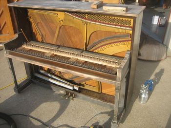 1928 Kohler & Campbell, this was super clean, inbound from Wash DC area, pristine mechanically but we decided to put a custom finish on it.