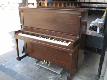 1928 Cable Nelson heading to its new home. Not all pianos need all out restorations. Total time on this project was 7 hours with the right equipment