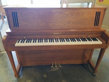 2004 Baldwin 243 HPA Studio, 45 inches tall. Last of the American made baldwins. Pristine overall condition, matching bench, original documents, fallboard key. 2800.00 Delivered, tuned, warranty.