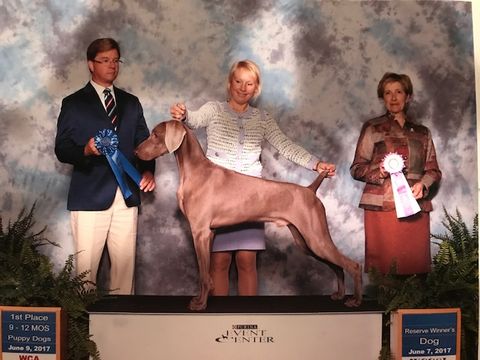 At his first National Specialty