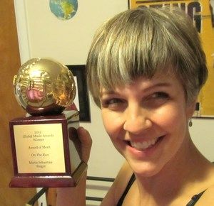 Global Music Award for Singing Nelson Starr Produced Michael Z. Gordon (Batman Theme Song/The Marketts) song.