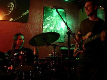 With the ferocious Dave Harris, Toronto www.daveharrisdrums.com