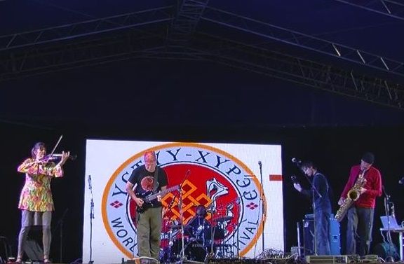 Moraine at Ustuu Khuree Festival, Chadan, Tuva