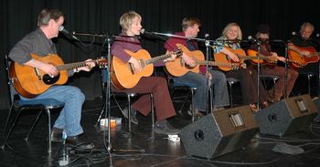 The George Ryga Songwriter's Showcase with Roy Forbes and Bill Henderson, Summerland B.C. Along with Betty Johnson and two other songwriters from the workshop
