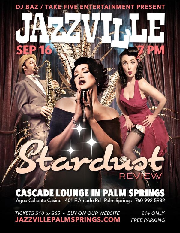 New show "Stardust" to debut in Palm Springs!
