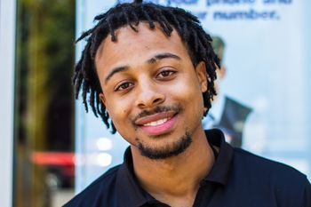 "Real is going to recognize real. I don’t have to say it. I’m here to tell you I’m a businessman." Dana ‘DJ’ Robinson, 429 E Patapsco Avenue