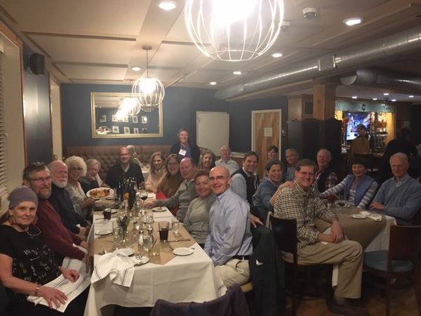 Social group after rehearsal 10/20/2019
