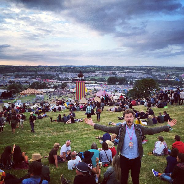 Tom Butler at Glastonbury