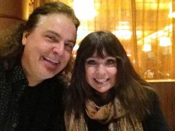 I was honored to meet the amazing Merrilee Rush. "Angel of the Morning" was always a favorite of mine. 2/16/13