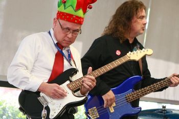 It was great to play a "Toys For Tots" benefit show with the legendary Floyd Radford (Johnny and Edgar Winter). Orlando, FL 12/8/12