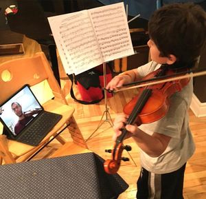 Skype lesson from the other perspective.