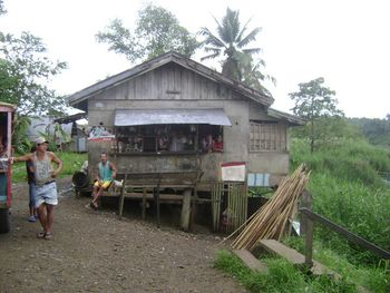This is the store... By tha way there is no power so everything is warm... They drink warm beer and soft drinks like its ice cold...