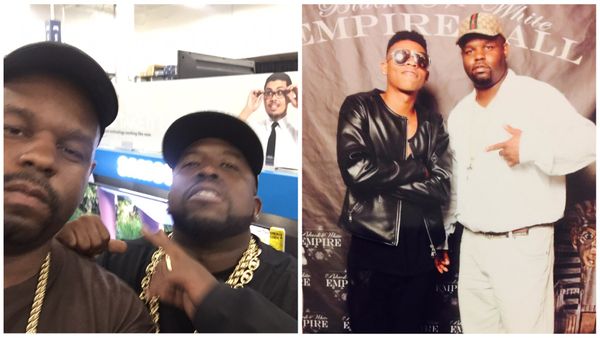 In Atlanta with Big Boi from Outkast/
In Milwaukee with Hakeem from Empire