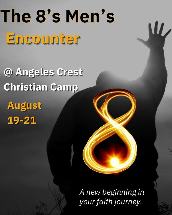 Blessings Men!
The 8’s Encounter is here! In less than 30 days men will jump on a bus and head out to encounter the God of new beginnings.
This is not a retreat. This an intentional journey to meet God and allow Him to speak into you. I know we can feel like we’re not ready, but He doesn’t need you to be ready, just to be willing.
***this is open for all men** space is limited so please register ASAP @
https://www.univcc.org/8s-mens-encounter
The cost is $180, but $20 will hold your spot. Just be willing and God will meet you there! Praise Jesus!!