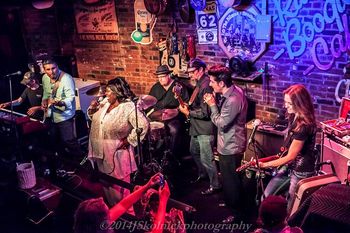 2014 Blues Music Award Winner Diunna Greenleaf, Jonn Del Toro Richardson, Bob Corritore, Kate Moss, Chad Wirl, Mark Telesca