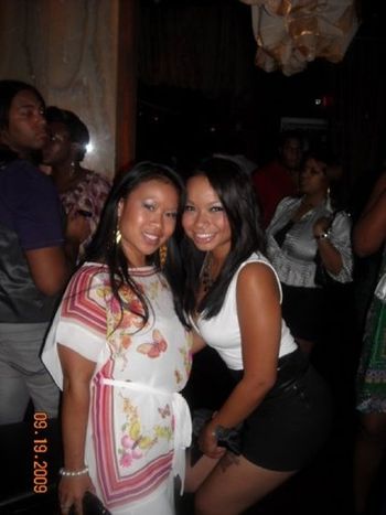 Me and the beautiful Vanessa having fun at the BLUSH VIP Reception & After party of day 4 of Dallas Urban Fashion Week!