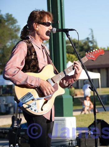 Ken Cooper has played rock and roll and blues in the East Bay for over 40 years. A pro musician, he has played for many successful bands in the area, including Mersey Beat, who still does large scale gigs. Ken also does many solo gigs. Lightning rock solos illustrate his highly developed picking technique and his explosive expression. Slow, smooth acoustic ballad offerings are also in his repertoire. As you can see, Ken is a versatile musician. Also, his tenor voice will drive you to the dance floor & will provide excellent layering for the TUNERIDERS.
