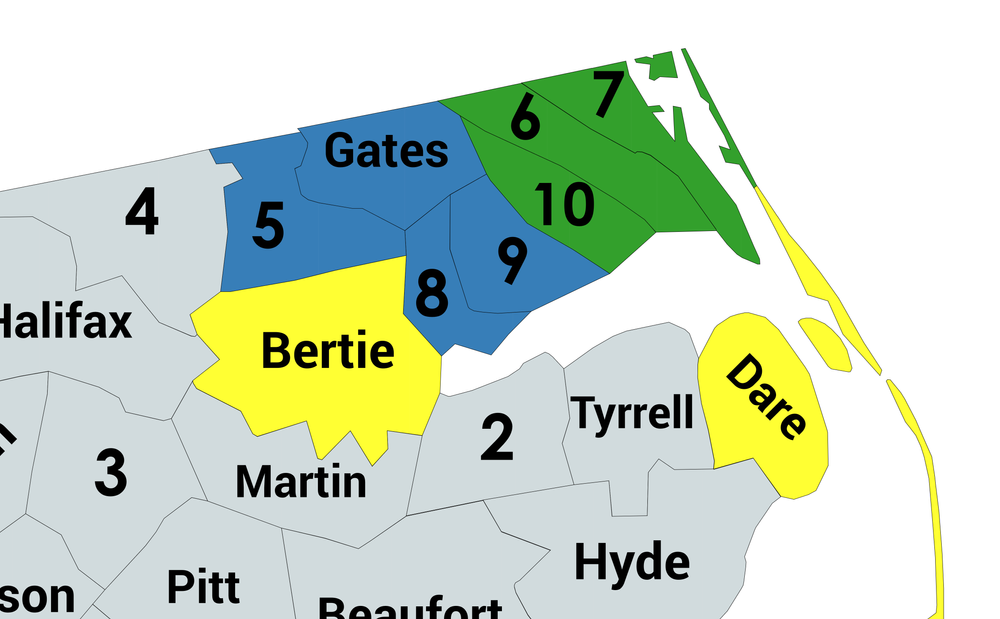 BTTR adopts to the following counties in North Carolina: Gates, Hertford (5) Chowan (8), Perquimans (9), Pasqutank (10), Camden (6), Currituck (7), and parts of Bertie and Dare County. Adopters must be within 1.5 hours driving distance (around 70 miles) of Chesapeake, VA 23322