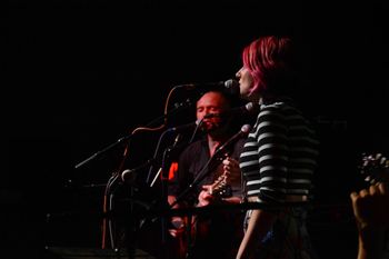 Josh Harty and Lillie Lemon (Bridge to Nowhere written with Adam Flaig and Erica Wobbles) at TAP - photo by Teresa Young