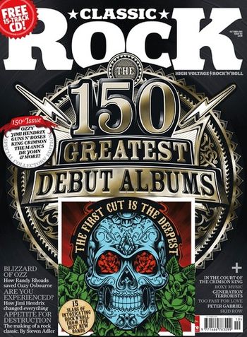 This is the first time we were featured in a magazine. This was a milestone issue for Classic Rock magazine, as they were celebrating their 150th issue in Oct. 2010