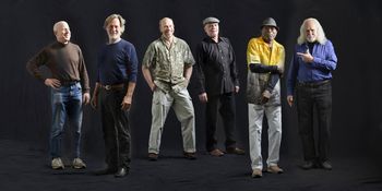 John Wolf, trombone, vox, Ed Wanamaker, drums, MonRoe Osborn, bass, vox, Pete Mann, keys, Bryant Edwards, percussion, vox, Steve Morgan, guitar, vox. Photo by Charles Fields.