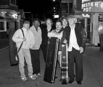Expanded Kingfish: John Wolf, Bryant Edwards, Ed Wanamaker, James Petcoff, Paul Dinsmore, Steve Morgan. Photo by Charles Fields, assisted by Rowland Scherman