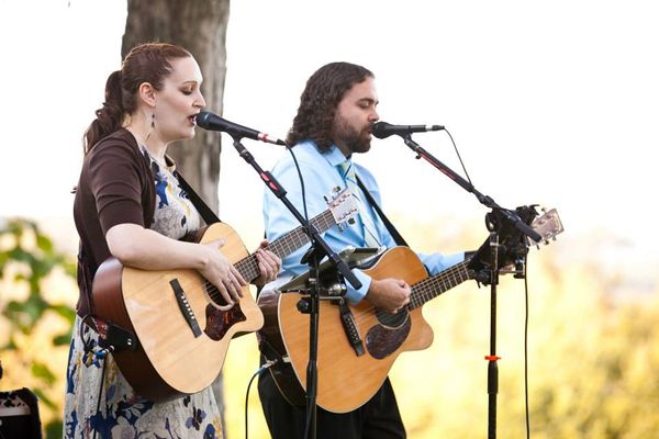 Performing for Ali & Jesse's Wedding Ceremony at Murray Hill in Leesburg, VA
