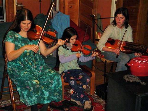Student party and jam session