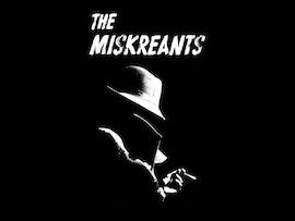 The Miskreants 1950s Inspired Los Angeles Based Rock Band official logo for press