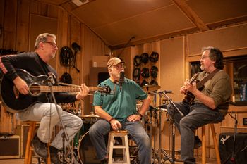 Right here - the first time in 35 years, together with instruments again. (Photo © William McFadden)