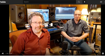 Guitarist Andrew McKnight & Producer/Engineer Dustin Delage host a livestream on our YouTube channel, live from Cabin Studios