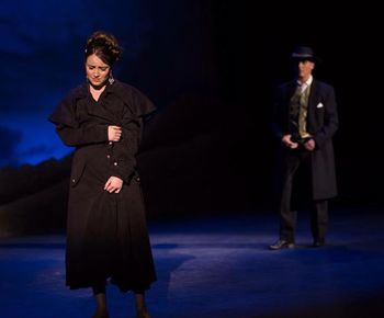 Calamity Jane (Wild Bill Hicock) with Nicola Henderson. West Wickham Operatic Society (David Bradshaw Photography)
