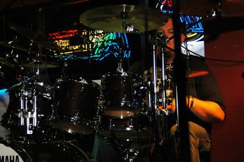 Jerry Kuhn, our long lost drummer, back in there somewhere! Actually he is now with Charm School Dropouts with Dave