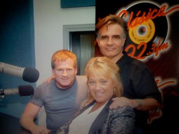 LIME (Chris & Joy) at SBS Studio for the historic Miami Disco Fever interveiw on the T.G.I.F. show with "Mike In The Night" with Charlie. South Fla. DJ's have played LIME hits for 25 years in South Florida night clubs more then any other dance act. LIME ROCKS !!!!