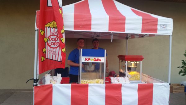 Can you smell the freshly popped corn?