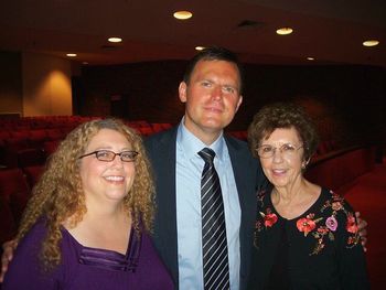 Tracey and Eloise Phillips, and Wayne Haun, Grammy nominated, 25 time Dove Award winner, producer, and best of all, my friend.