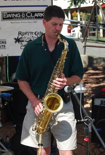 Chris Hull, Alto and tenor sax brings a great sound to the band. Influenced by John Coltrane, Cannonball Adderly, Charlie Parker as well as David Sanborn, he is keeping the tradition Alive and well.