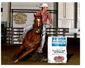 Milos Sizzler Bar IS SOLD!!!!! 1997 Appendix, Sorrel Gelding. 15.3 hh, with a lot of wither. Finished barrel, head and hazing horse. Pro-calibre head horse, 1D barrel horse, and been hazed off at many pro-rodeos. Extremely fast, but very easy to ride in a barrel run. Our nine year old son rides him out all the time for us, and he's a gentleman, but when in the arena or box, he's all business. HUGE THANKS TO THE MAFFENBEIER FAMILY ON THEIR PURCHASE OF JOKER - WISHING HE AND CASS MANY GOOD YEARS TOGETHER!!!