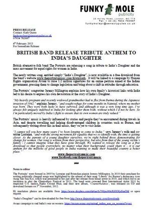 India's Daughter press release