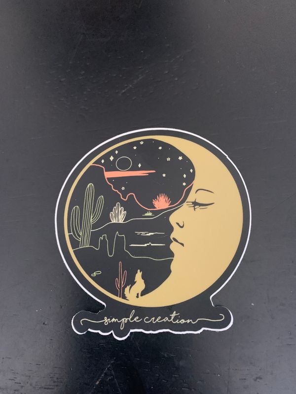 Simple Creation sticker
$3 FREE shipping
VENMO: @simplecreationband
PAYPAL: simplecreationband@gmail.com