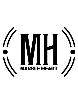 Marble Heart Band Logo