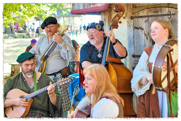 With friends at the Mead Booth