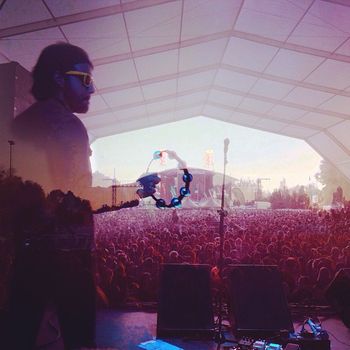 Joining Alberta Cross on some tambo in Spain at the Azkena Rock Festival opening for the Black Crowes