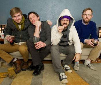 2014 Promo image by Sarah Ernhart. L to R: Dillon Marchus, Anthony Bergman, Tony L. Kollman, Dustin Marks.