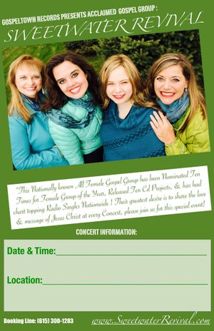 11x17 Downloadable Concert Poster