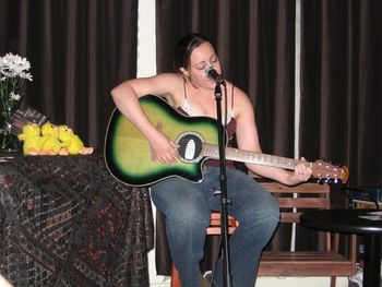 Waltz Café - Astoria, New York: Featured artist at a BQUACK gathering (Borough of Queens United Artists' Collective Kumbaya)
