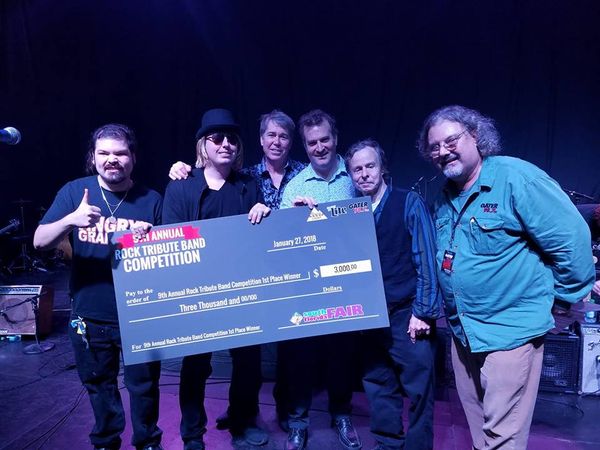 First Place Winner, Battle of the Tribute Bands. South Florida Fair, 2018.