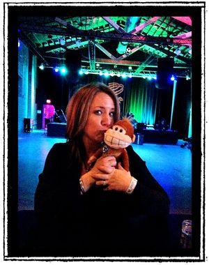 Alisa and the Seven Soul button monkey.