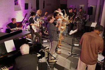 Michael Eaton and Adam Minkoff Present John Coltrane's Ascension at Shapeshifter Lab, June 8, 2015. Photo by Don Mount.
